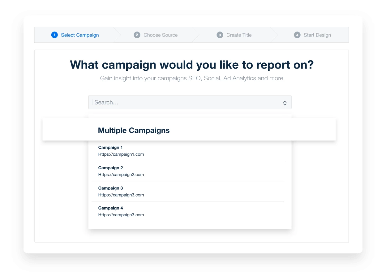 Monitor Multiple Campaigns in One Place