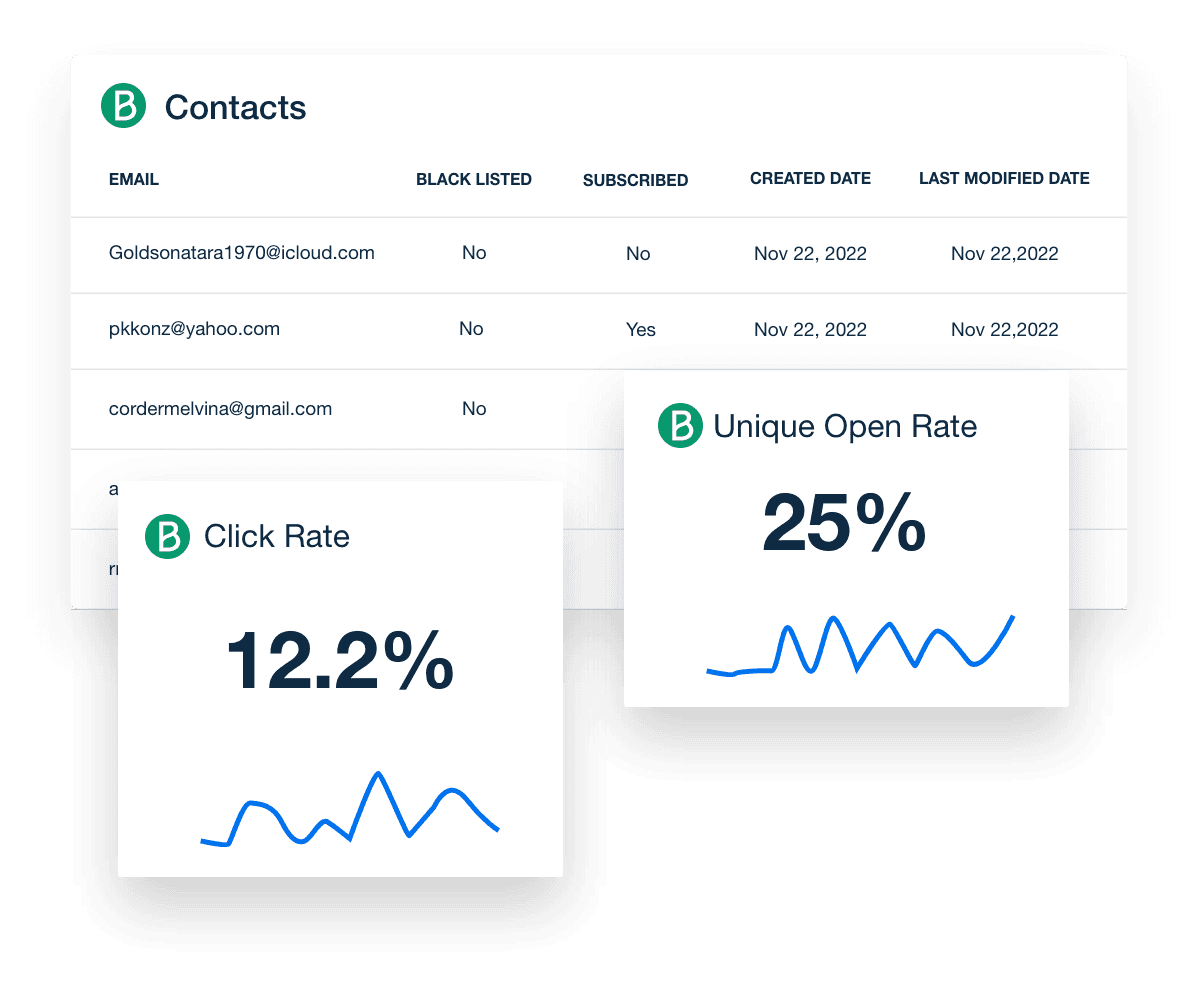 Brevo Client Reporting Examples