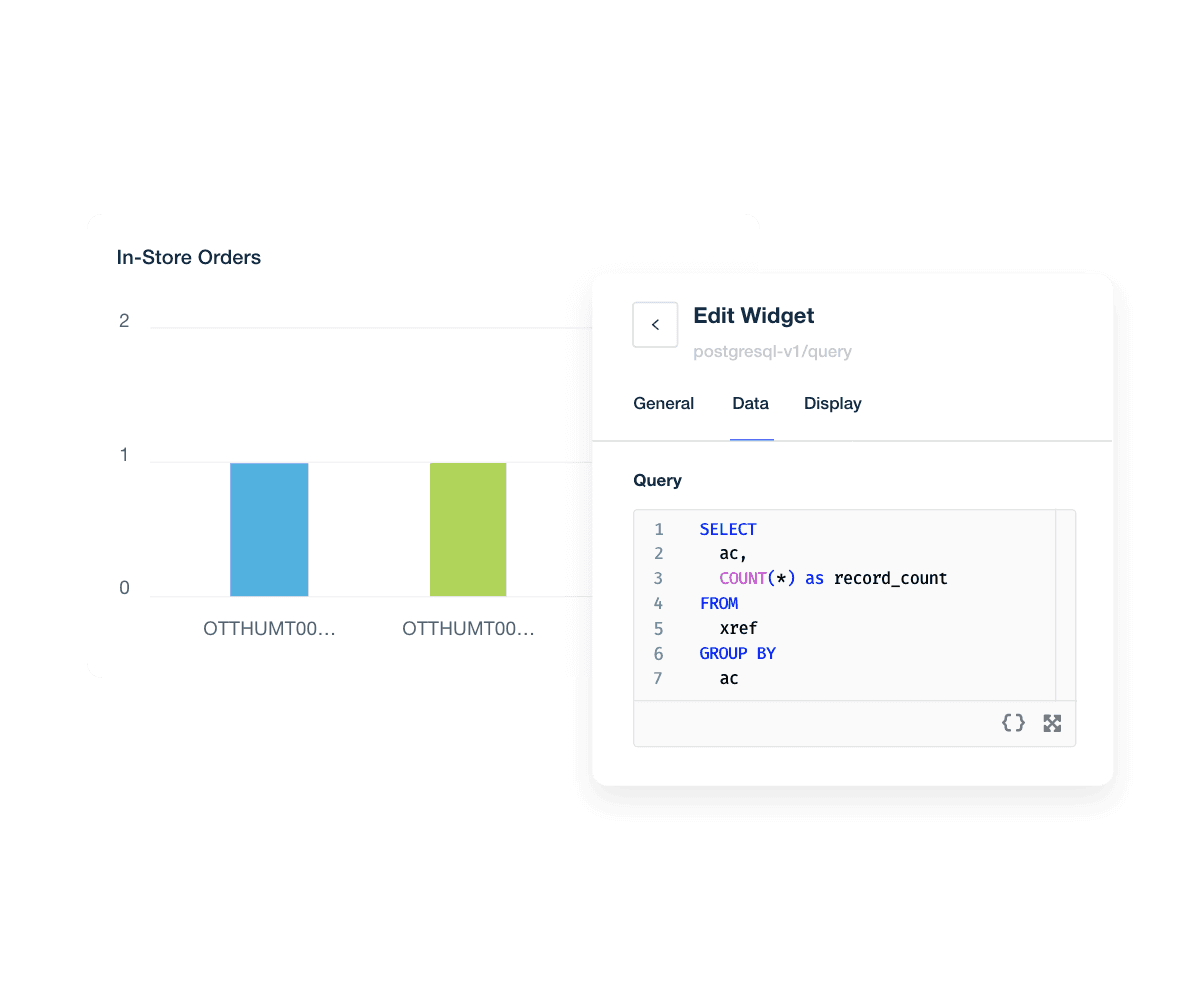 Import custom data sets to AgencyAnalytics with PostgreSQL.