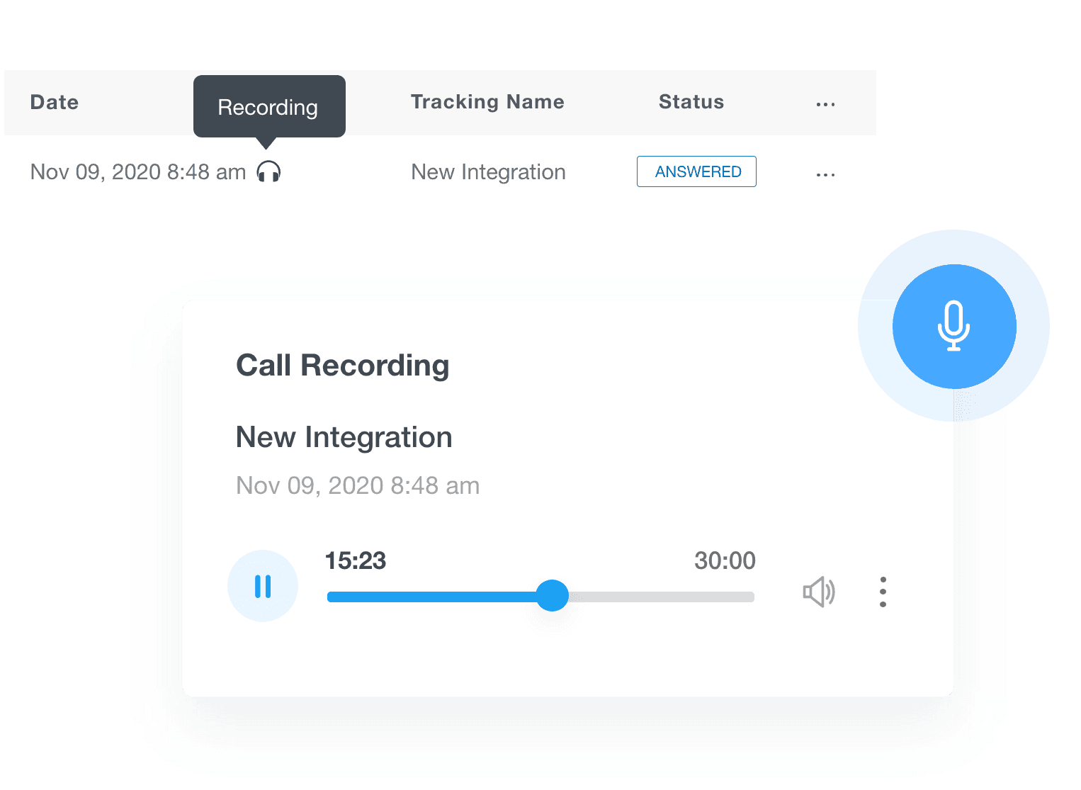 Listen To WildJar Call Recordings