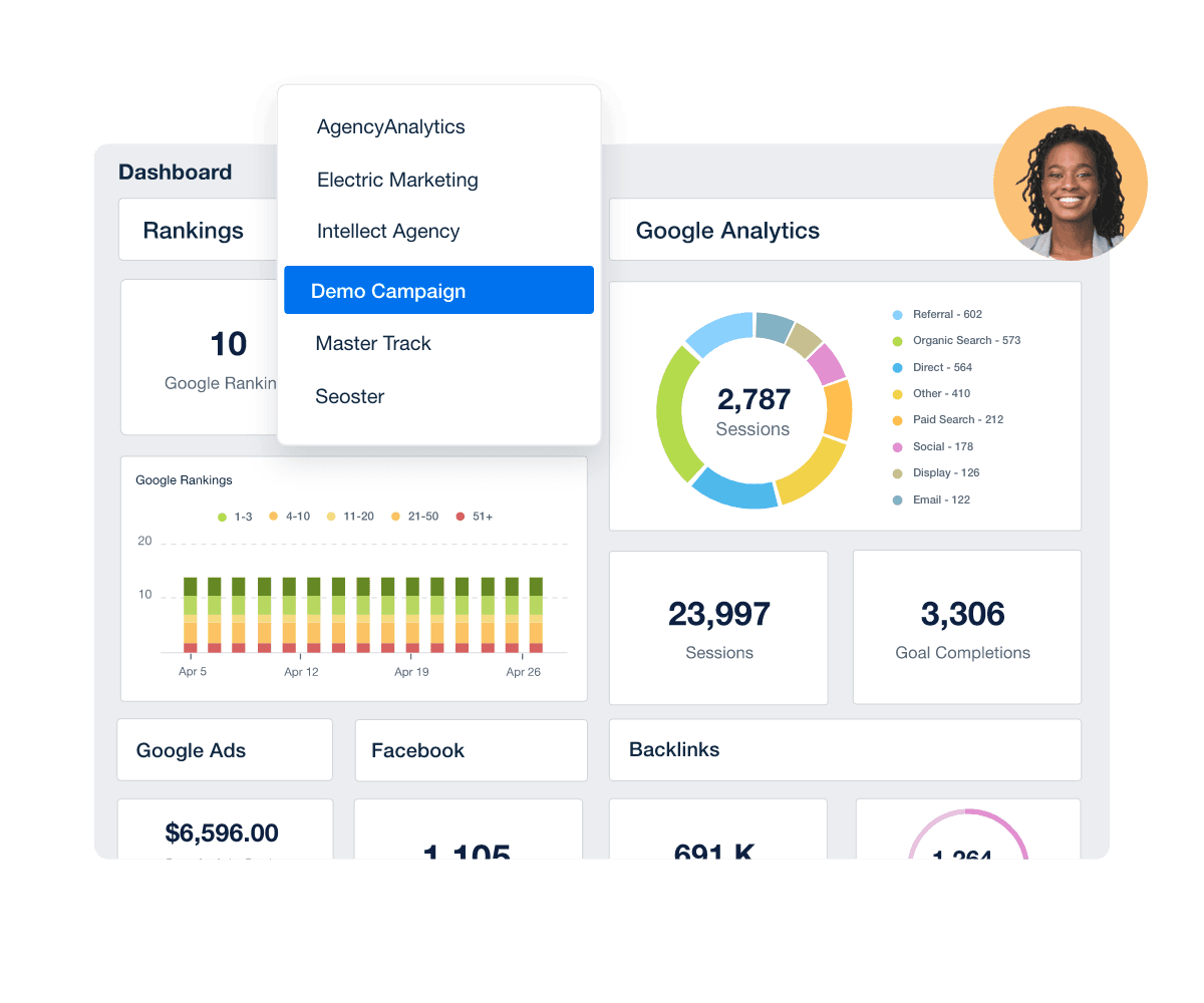 A screenshot of client login controls in AgencyAnalytics to control marketing agency client reporting access